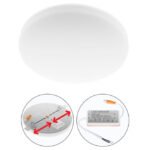 Foco de encastrar LIRA redondo 1x24W LED 2160lm 4000K Branco