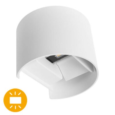 Aplique SALAS IP65 2x3W LED 500lm 3000K Branco