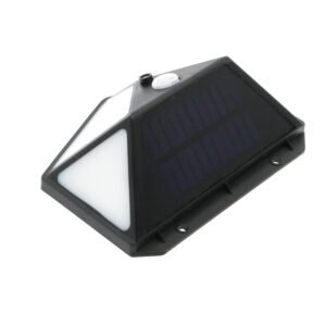 Aplique solar MUSTANG com sensor IP44 10W LED 450lm 4500K Preto - Image 2