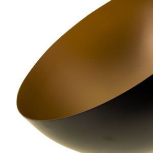Suspensão GASPAR 1xE27 D50 Preto/Dourado - Image 2
