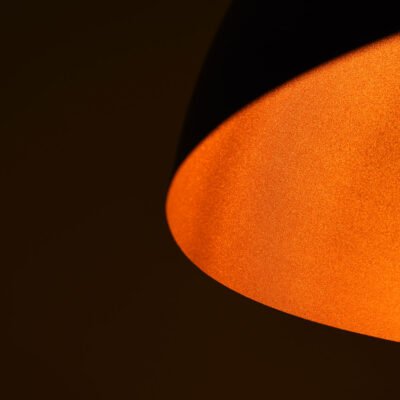 Suspensão GASPAR 1xE27 D50 Preto/Dourado - Image 3