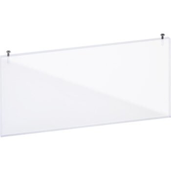 Suporte acrílico da luz de emergência KANATA para pictograma autocolante transparente