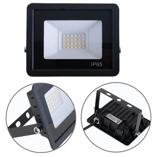 Projector TUMUT IP65 20W LED 1500lm 6400K Preto - Image 2