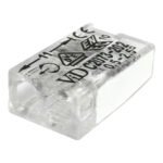 Ligador Fio Rígido 2 polos 0,5-2,5mm² 450V 24A