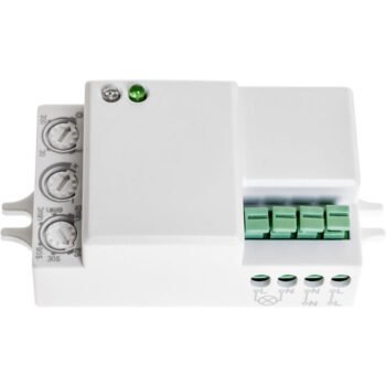 Sensor de Movimento por Microondas ângulo de deteção 180°/360° IP20