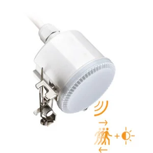 Sensor de Movimento por Microondas ângulo de deteção 360° IP65 1R