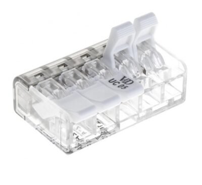 Ligador Fio Fléxivel 5 polos 0,2-4mm² 450V 32A