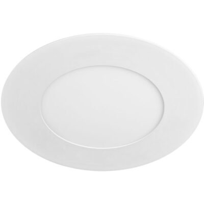 Foco de encastrar LED EVOLUTION redondo 3W LED 136lm 3000K D.9cm Branco