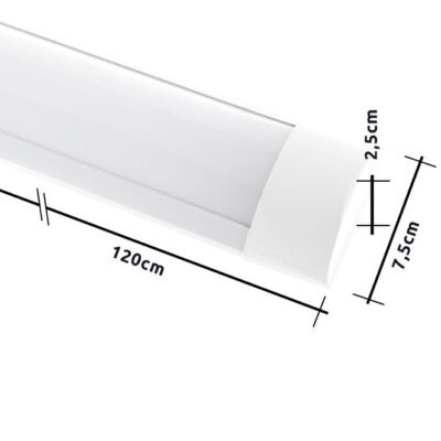 Régua ECOVISION BATTEN 150cm 54W LED 5850lm 6400K Branco - Image 5