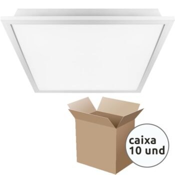 Painel de encastrar B2 60x60 1x40W LED 4300lm 4000K 120° Branco Pack 10