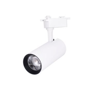 Foco para calha LINE PRO X2 (2condutores) 15W LED 1300lm 2700K 36° Branco