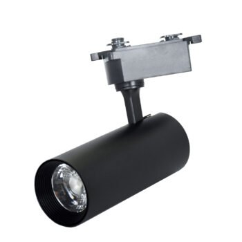 Foco para calha LINE PRO X2 (2condutores) 25W LED 2300lm 2700K 36° Preto