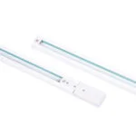 Calha para foco LINE PRO X2 (2 condutores) 1m em alumínio branco