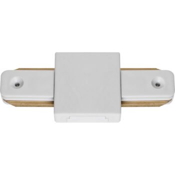 Conector "I" para calha LINE PRO X2 (2 condutores) em alumínio branco