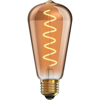 Lâmpada Led E27 Regulável 5W 1800k Ambar