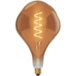 Lâmpada Led E27 Regulável D200 4W 1800k Ambar