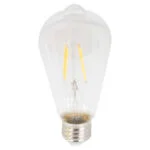 Lâmpada E27 (grosso) JADIR LED 4W 2700K 200lm 270° Transparente -A+