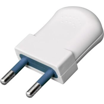 Ficha Europeia 2P 250V 10A IP20 branca