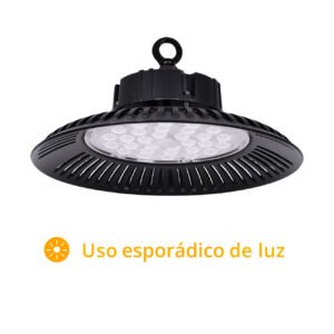 Campânula ECOVISION IP65 1x100W LED 8000lm 6400K Preto - Image 4