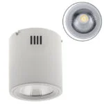 Plafond TUBI 1x15W LED 1200lm 4000K Alumínio Branco