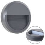 Aplique LORDELO redondo IP65 1x8W LED 4000K Antracite