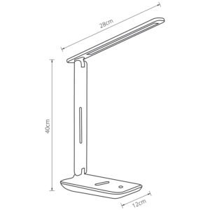 Candeeiro Led de mesa Mobil 5W CCT preto - Image 6
