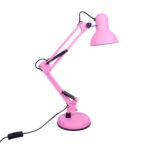 Candeeiro de mesa ANTIGONA articulado 1xE27 Rosa Mate