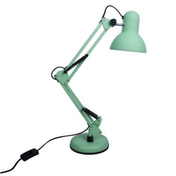 Candeeiro de mesa ANTIGONA articulado 1xE27 Verde Mate
