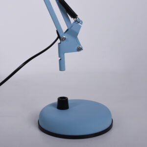 Candeeiro de mesa ANTIGONA articulado 1xE27 Azul Celeste Mate - Image 3