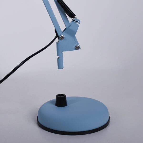 Candeeiro de mesa ANTIGONA articulado 1xE27 Azul Celeste Mate - Image 3