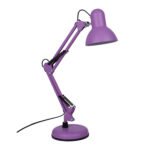 Candeeiro de mesa ANTIGONA articulado 1xE27 Lilás Mate