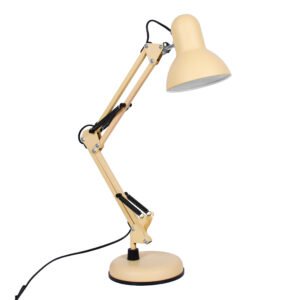 Candeeiro de mesa ANTIGONA articulado 1xE27 Amarelo Mate