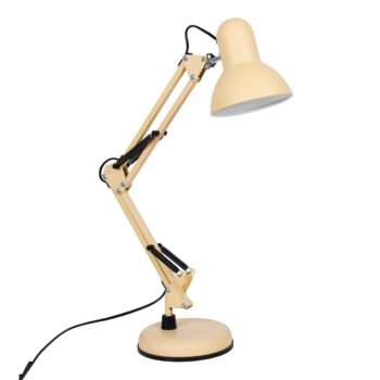 Candeeiro de mesa ANTIGONA articulado 1xE27 Amarelo Mate