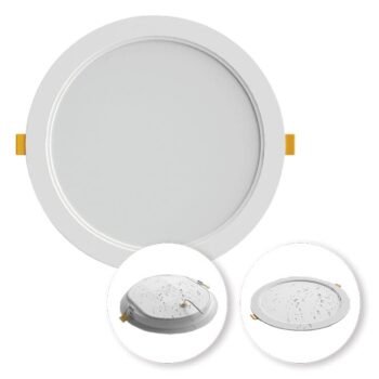 Foco de encastrar BUTUT redondo 18W LED 4000K IP54 Branco