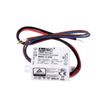 Transformador de corrente constante AC/DC 350mA (Driver) 4W IP20