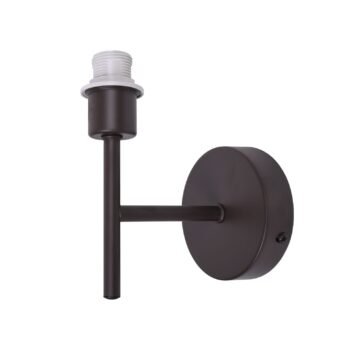 Base para Aplique MALDIVAS 1xE14 Castanho