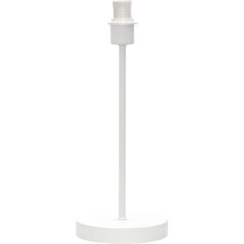 Base para Candeeiro de Mesa MALDIVAS 1xE14 Branco