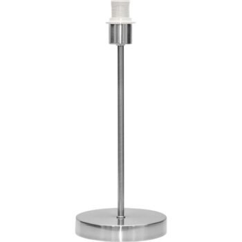 Base para Candeeiro de Mesa MALDIVAS 1xE14 Níquel