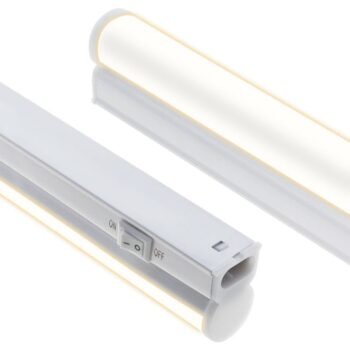 Régua AXINITE 90cm com interruptor 12W LED 1080lm 3000K Branco