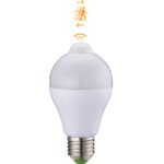 Lâmpada Led E27 com sensor de movimento IR IP20, ângulo de detecção 360°
