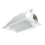 Foco de encastrar NAVI rectangular 36W LED 3600lm CCT Branco