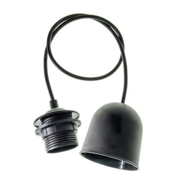 Armação para suspensão PN 1xE27 80cm Preto (022543)