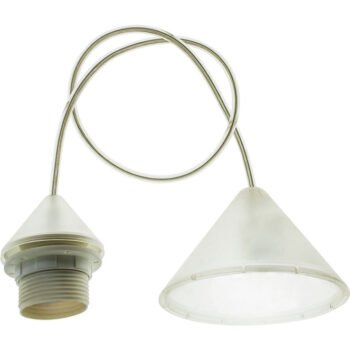Armação para suspensão PN 1xE27 80cm Transparente (024459)