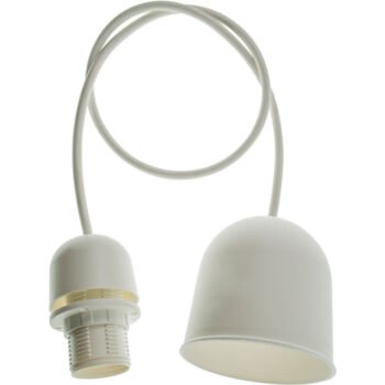 Suspensão PN 1xE14 80cm Branco (019355)