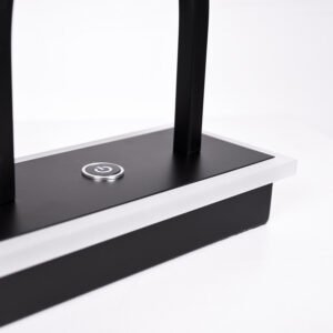 Base para candeeiro de mesa TROFA 1xE27+1x6W LED 4000K preto - Image 3