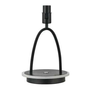 Base para candeeiro de mesa MAIA 1xE27+1x6W LED 4000K Preto