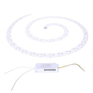 Kit de luz para ventoinhas com LED espiral com 36W 3240lm 3000-4000-6000K + Driver