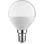 Lâmpada E14 (fino) Esférica EVOLUTION LED 5W 4000K 450lm Branca-A+