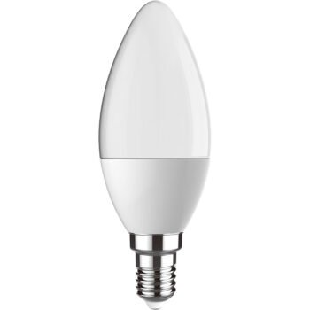 Lâmpada E14 (fino) Vela EVOLUTION LED 5W 3000K 450lm Branca-A+