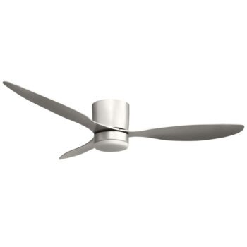 Ventoinha de tecto NASIM prata, 3 palas, 16W LED 4000K